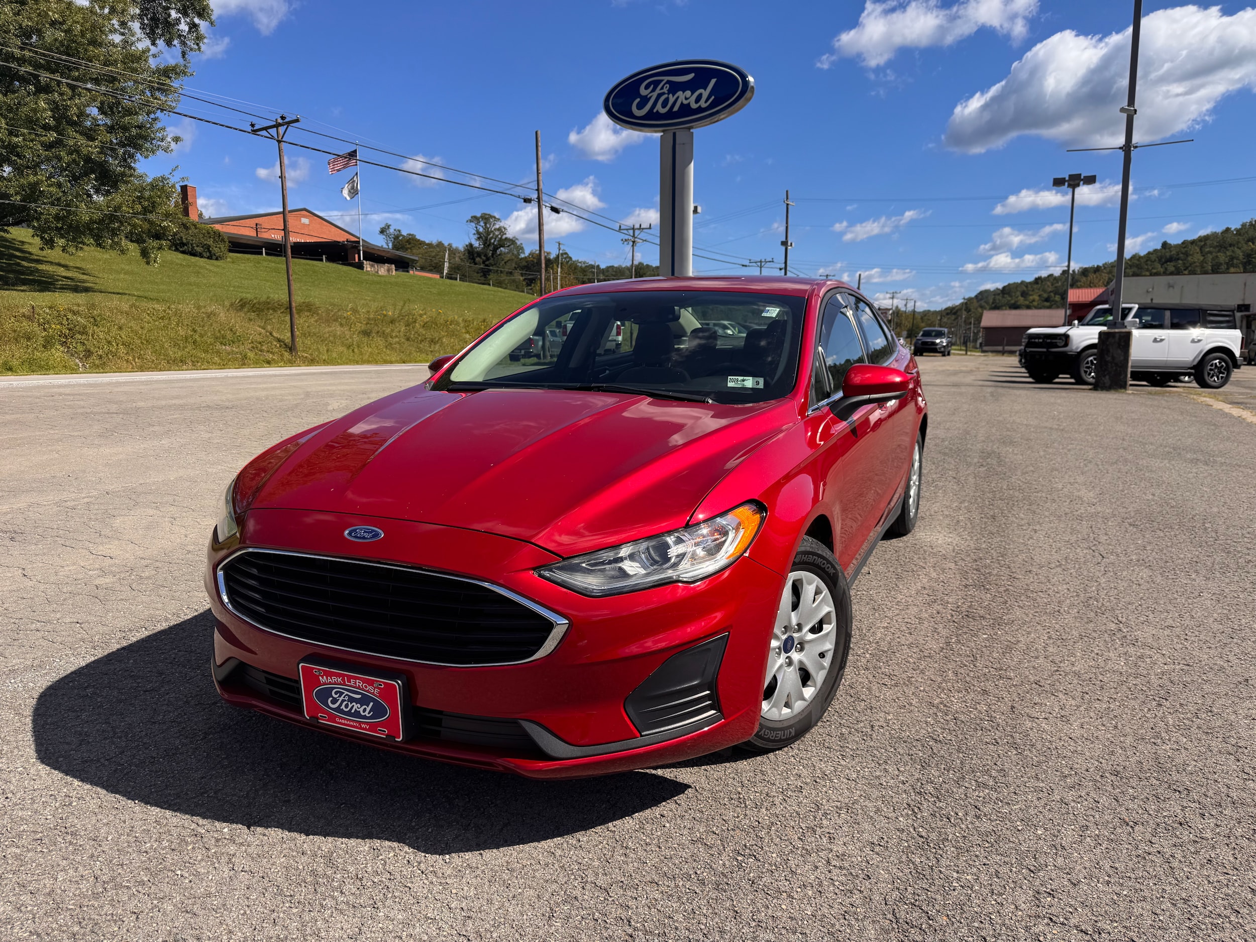 Used 2020 Ford Fusion S with VIN 3FA6P0G7XLR105311 for sale in Gassaway, WV