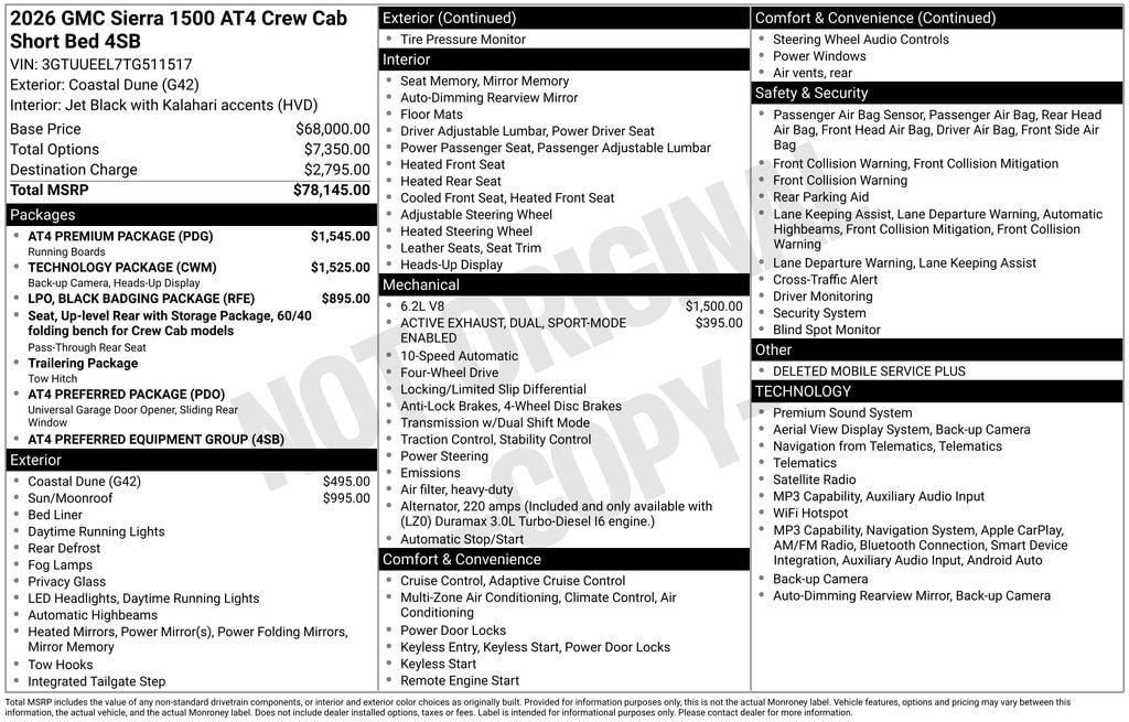 2026 GMC Sierra 1500 AT4 - Photo 25