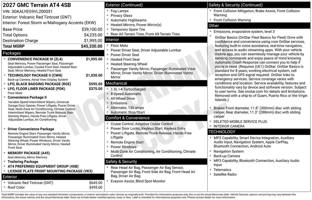 2027 GMC Terrain AT4 - Photo 25
