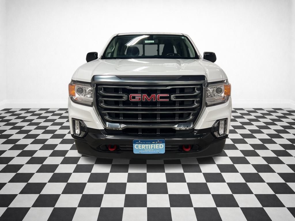 Certified 2021 GMC Canyon AT4 w/Cloth Truck Crew Cab