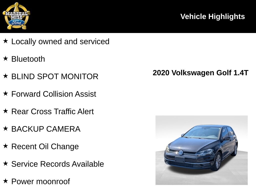 Used 2020 Volkswagen Golf 1.4T TSI Hatchback