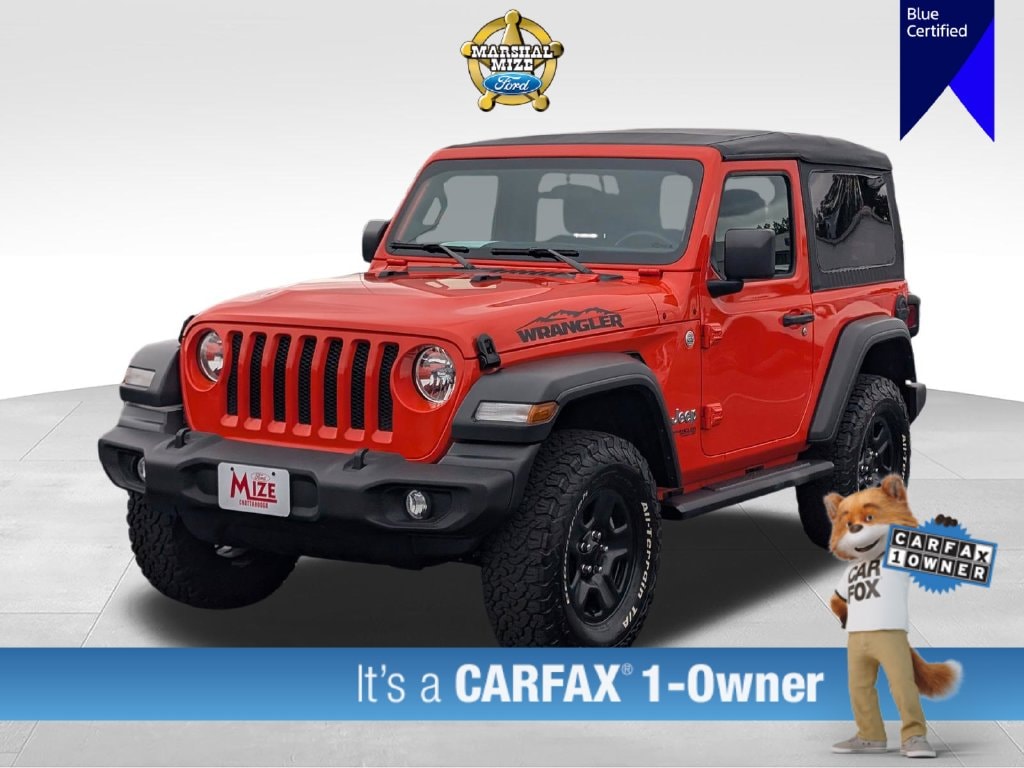 Certified 2018 Jeep Wrangler Sport SUV