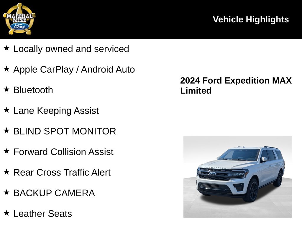 Used 2024 Ford Expedition Max Limited SUV