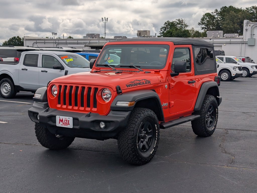Certified 2018 Jeep Wrangler Sport SUV