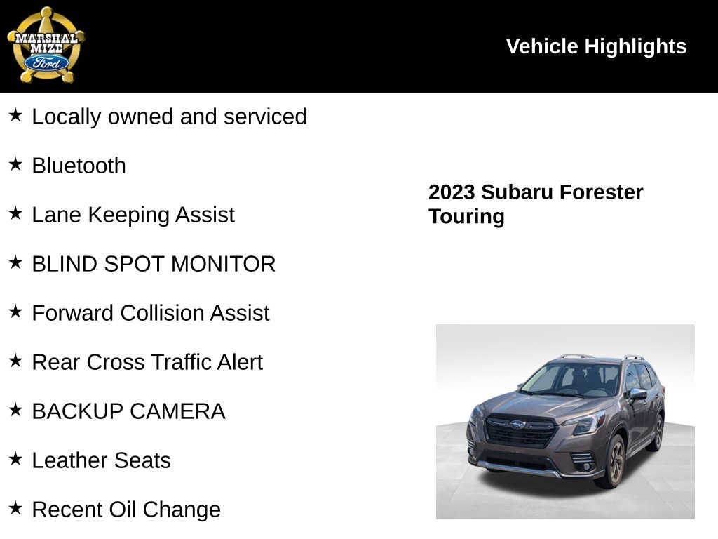 Used 2023 Subaru Forester Touring SUV