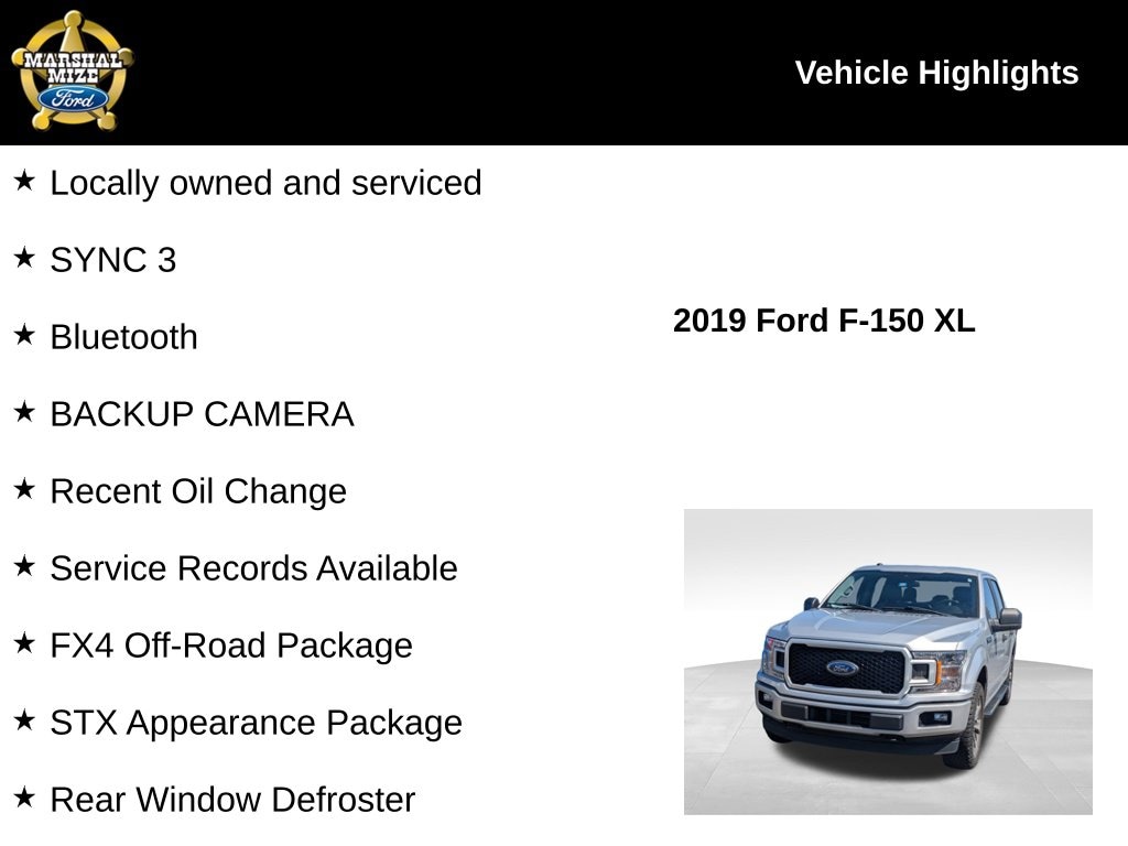 Certified 2019 Ford F-150 XL Truck