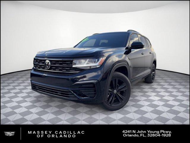 2023 Volkswagen Atlas 3.6L V6 SEL R-Line Black