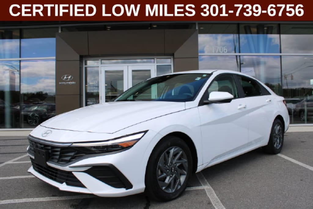 Certified 2024 Hyundai Elantra SEL Sedan