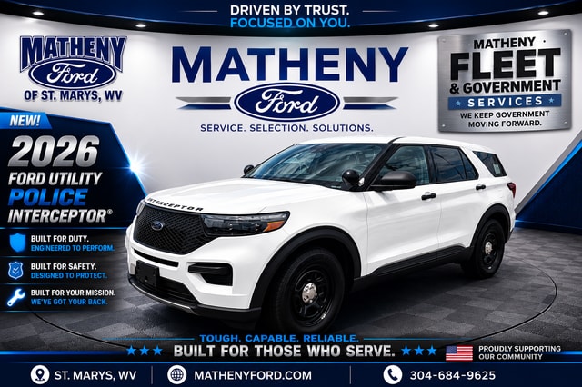 2026 Ford Explorer Utility Police Interceptor