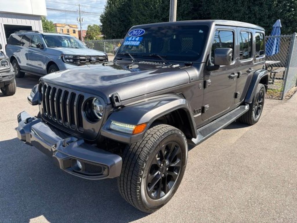 Used 2021 Jeep Wrangler Unlimited Sahara High Altitude SUV