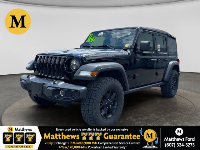 2021 Jeep Wrangler Unlimited Willys SUV