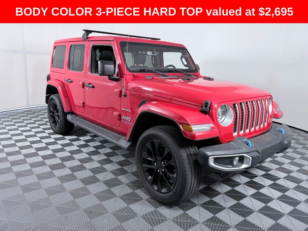 Used 2022 Jeep Wrangler Unlimited Sahara 4xe SUV