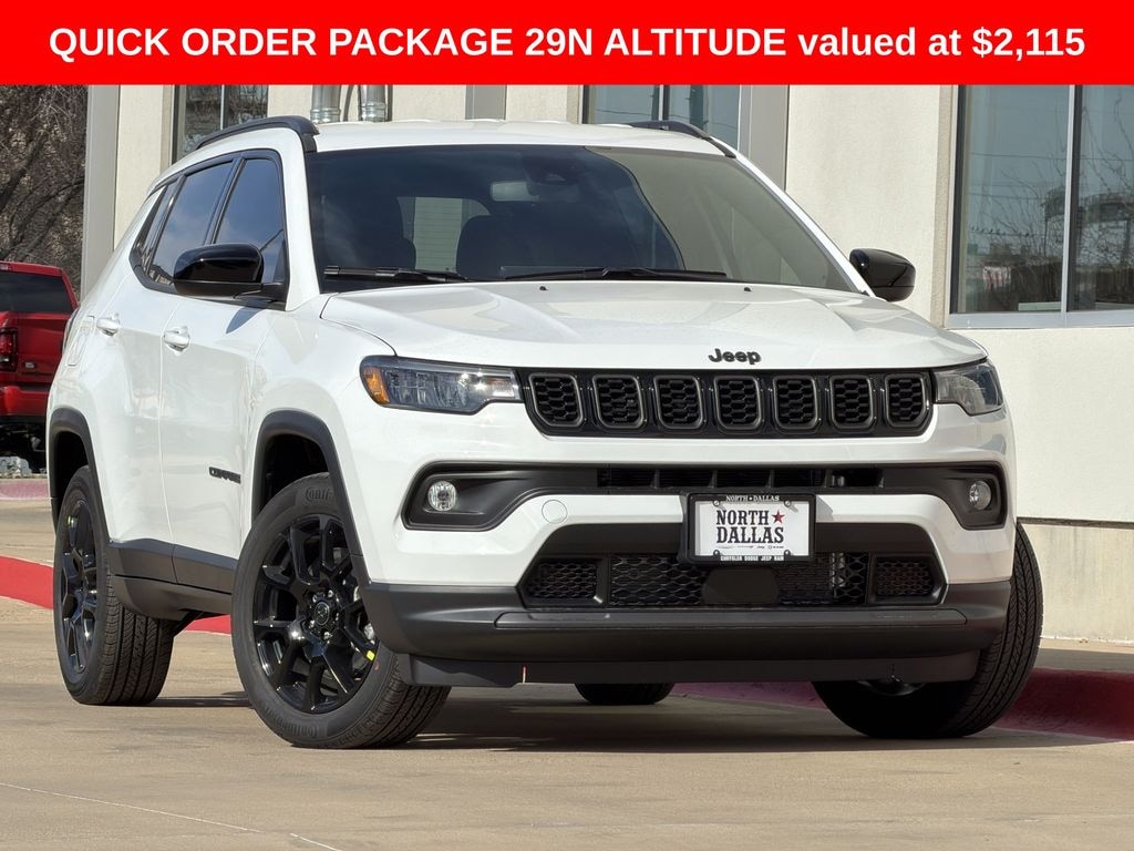 New 2026 Jeep Compass LATITUDE ALTITUDE 4X4 Sport Utility