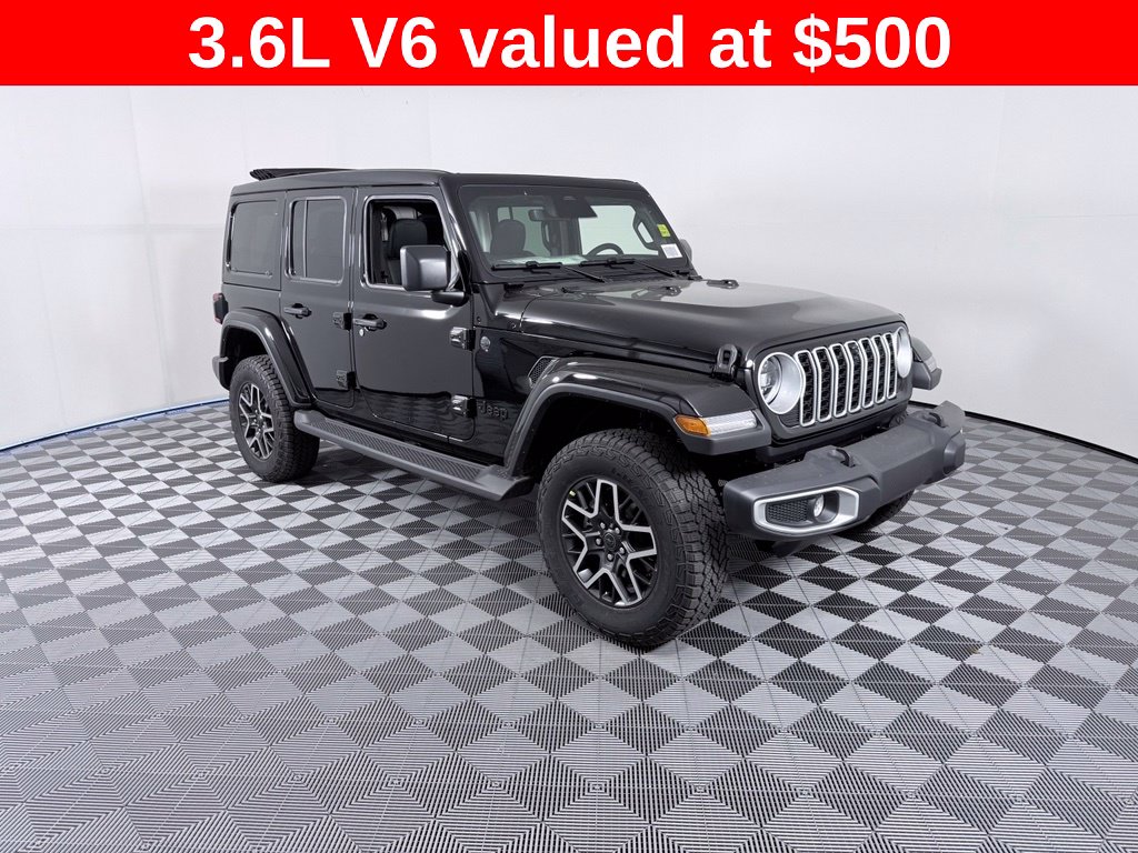 New 2027 Jeep Wrangler 4-DOOR SAHARA Sport Utility