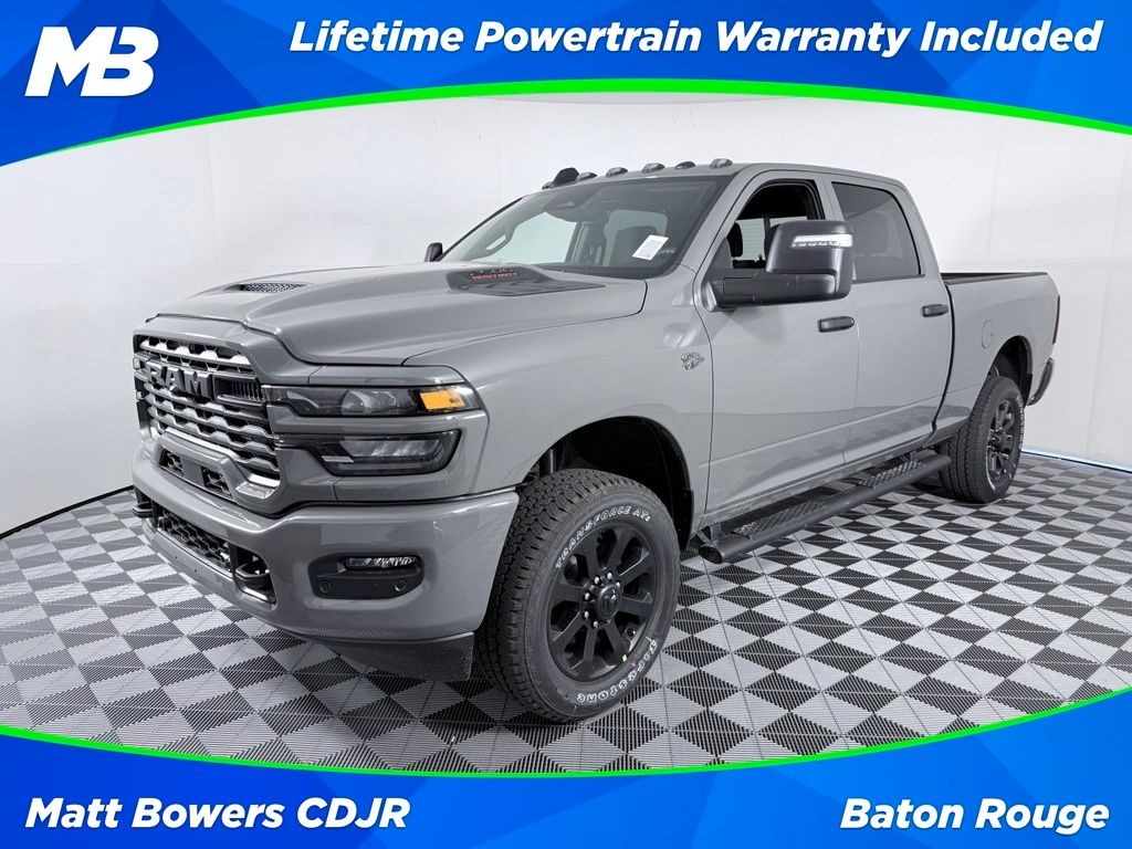 New 2027 Ram 2500 BLACK EXPRESS CREW CAB 4X4 6'4 BOX Pickup