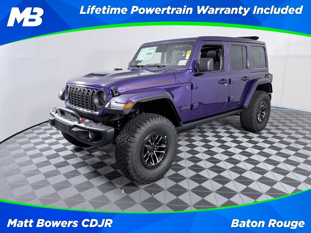 New 2026 Jeep Wrangler 4-DOOR RUBICON X Sport Utility
