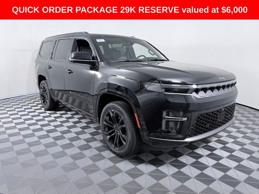 New 2026 Jeep Grand Wagoneer SUMMIT RESERVE 4X4 Sport Utility