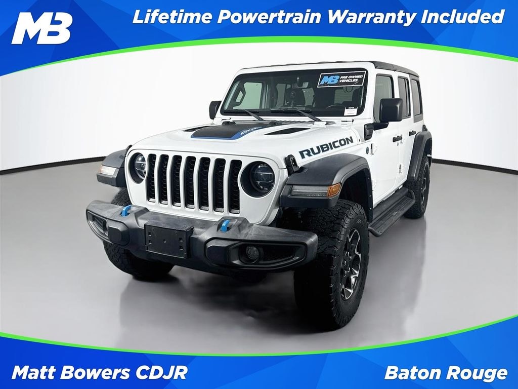 Used 2021 Jeep Wrangler Unlimited Rubicon 4xe SUV