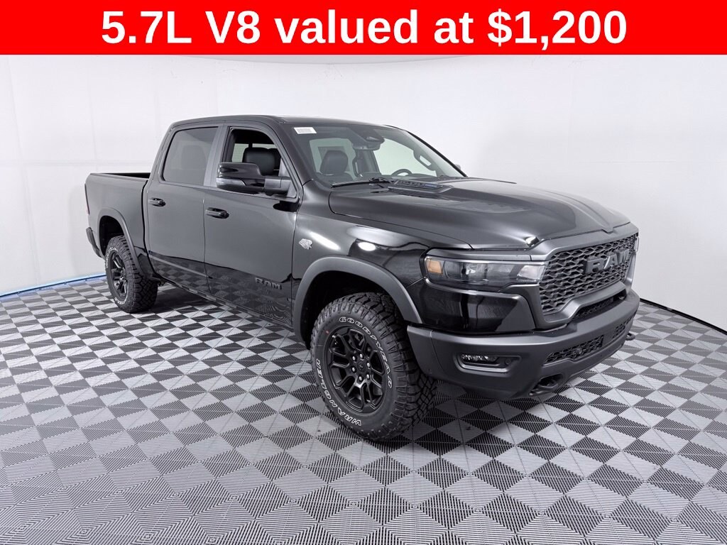 New 2027 Ram 1500 REBEL CREW CAB 4X4 5'7 BOX Pickup