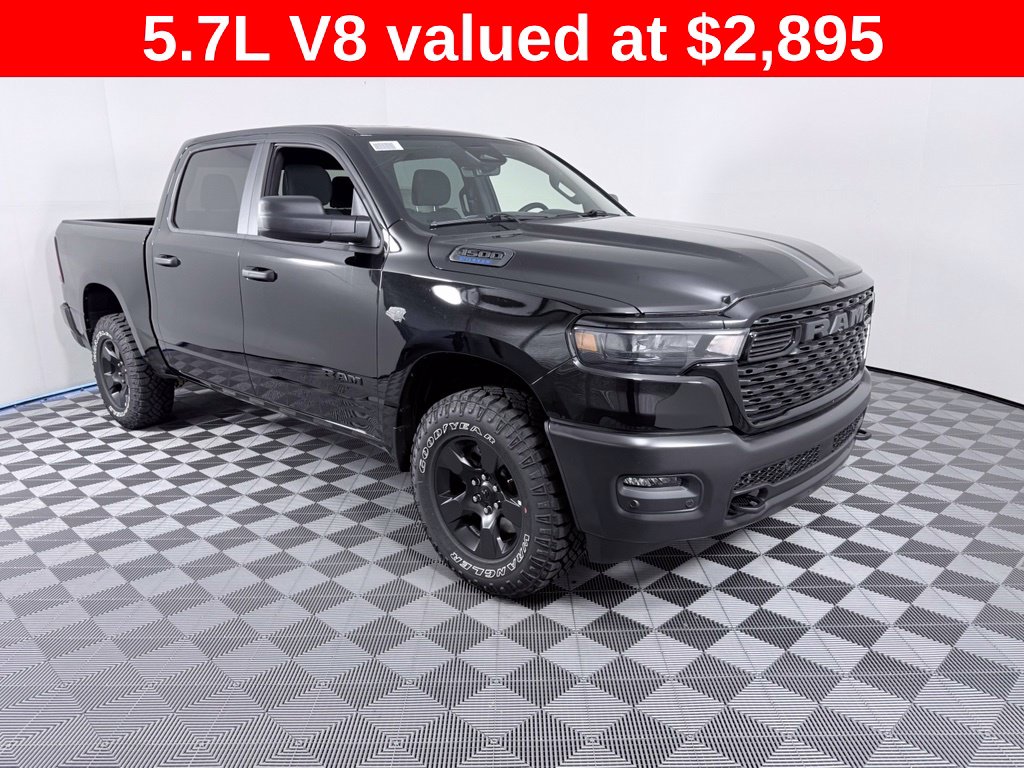 New 2027 Ram 1500 WARLOCK CREW CAB 4X4 5'7 BOX Pickup