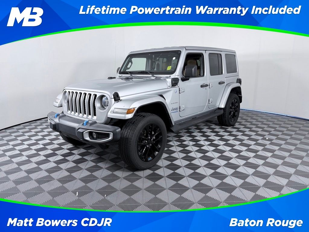 Used 2022 Jeep Wrangler Unlimited Sahara 4xe SUV