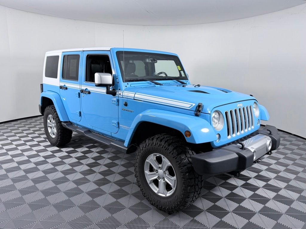 Used 2017 Jeep Wrangler Unlimited Sahara SUV