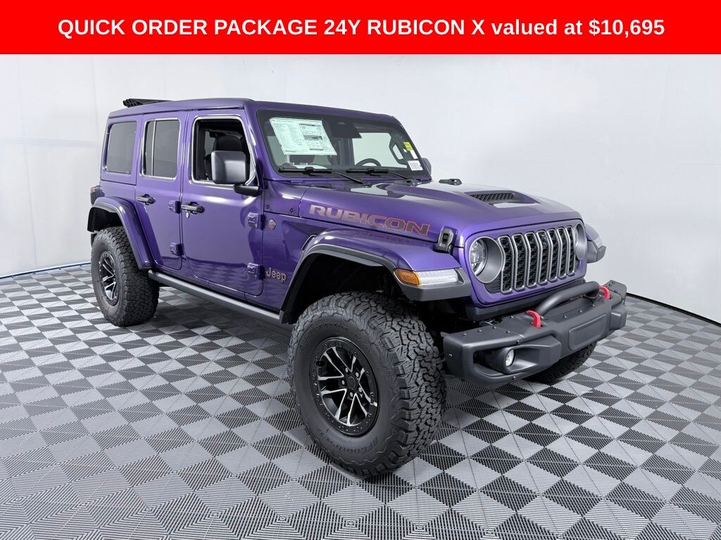 New 2026 Jeep Wrangler 4-DOOR RUBICON X Sport Utility