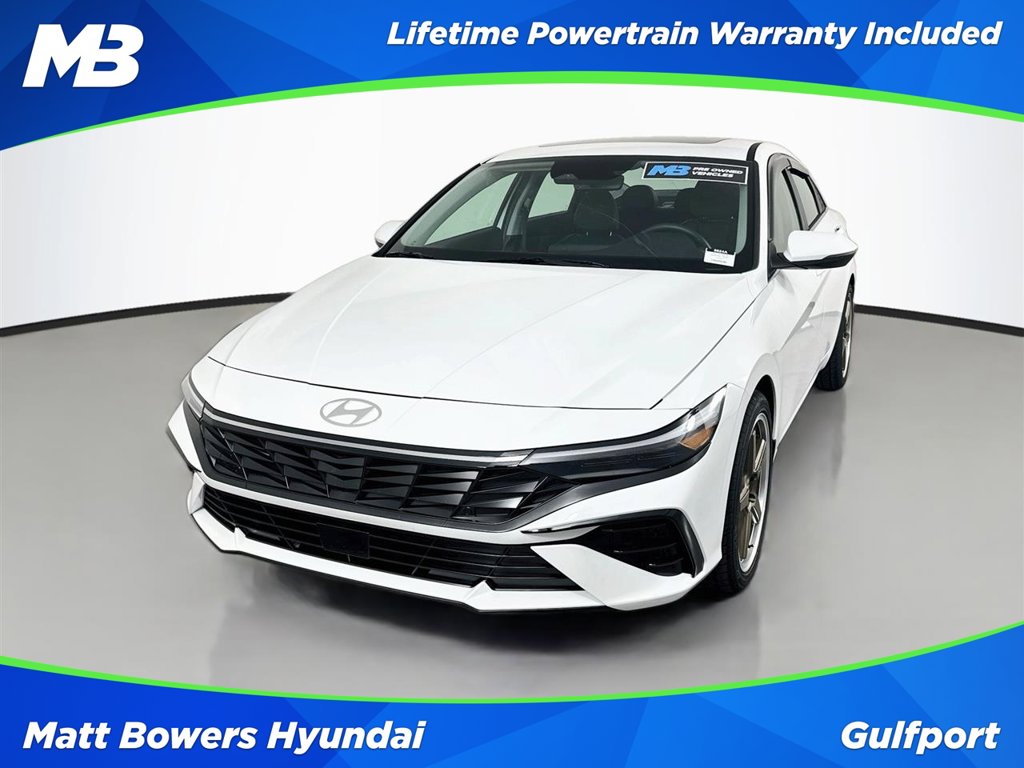 Certified 2025 Hyundai Elantra Hybrid Limited Sedan