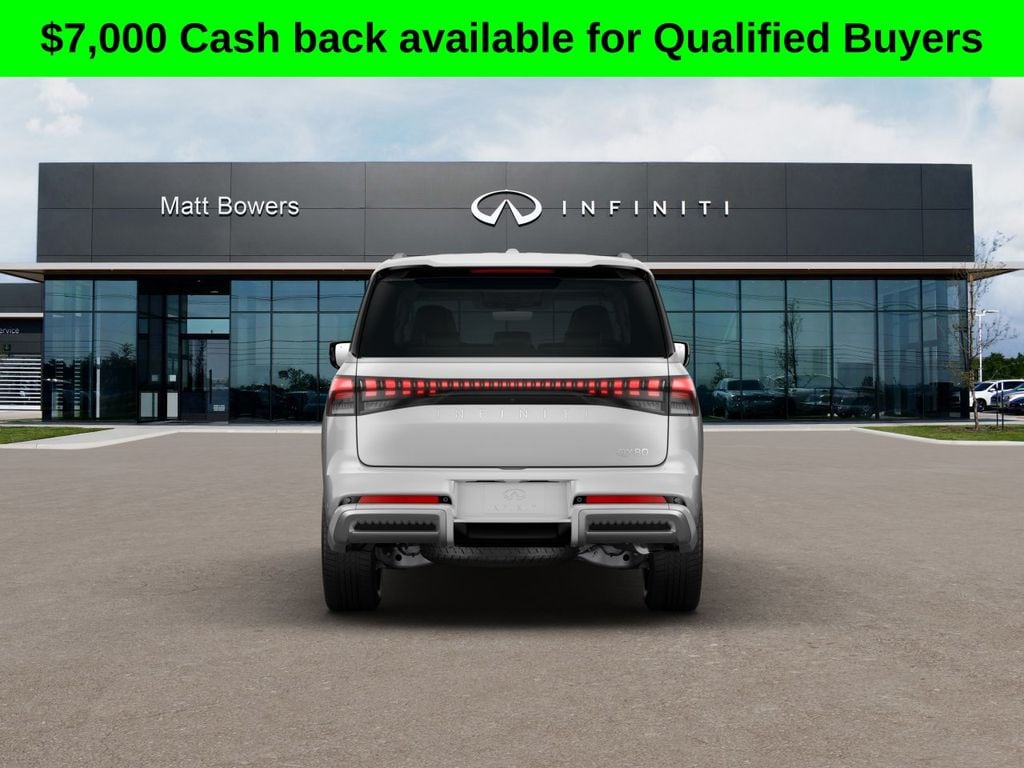 New 2027 INFINITI QX80 LUXE SUV