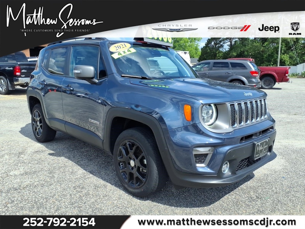 Used 2021 Jeep Renegade Limited SUV