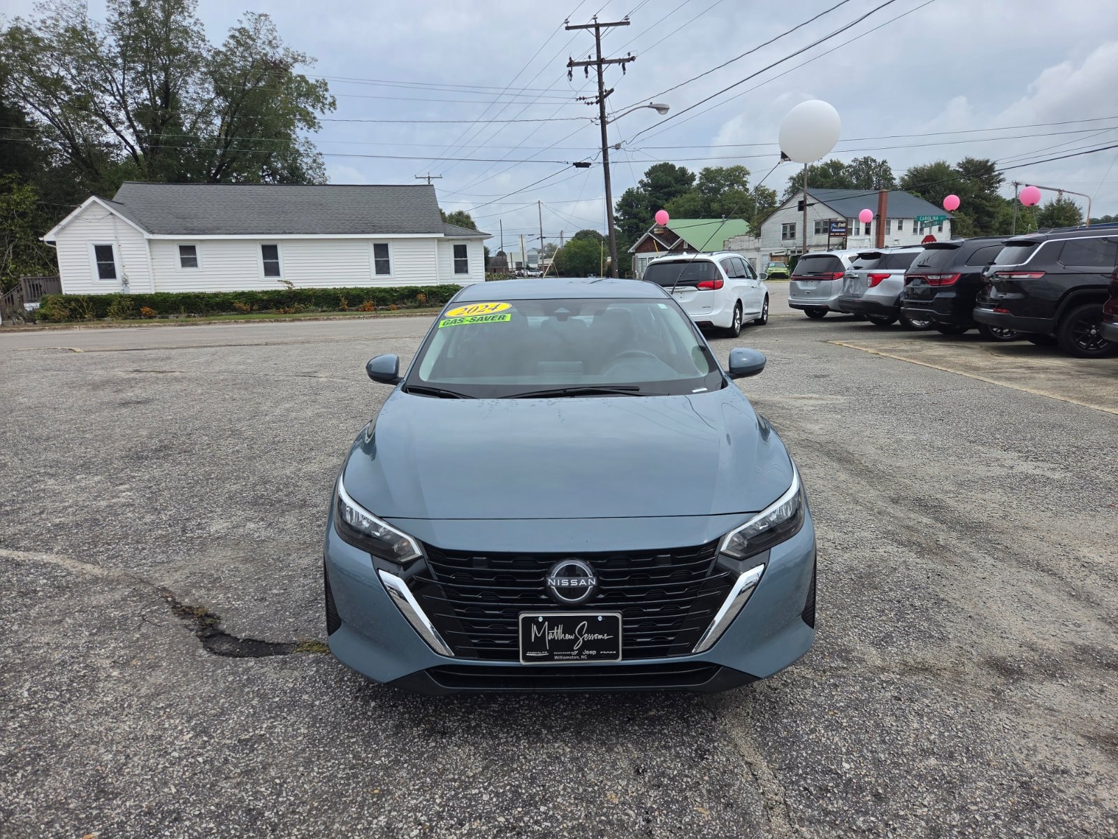 Used 2024 Nissan Sentra SV with VIN 3N1AB8CVXRY350830 for sale in Williamston, NC