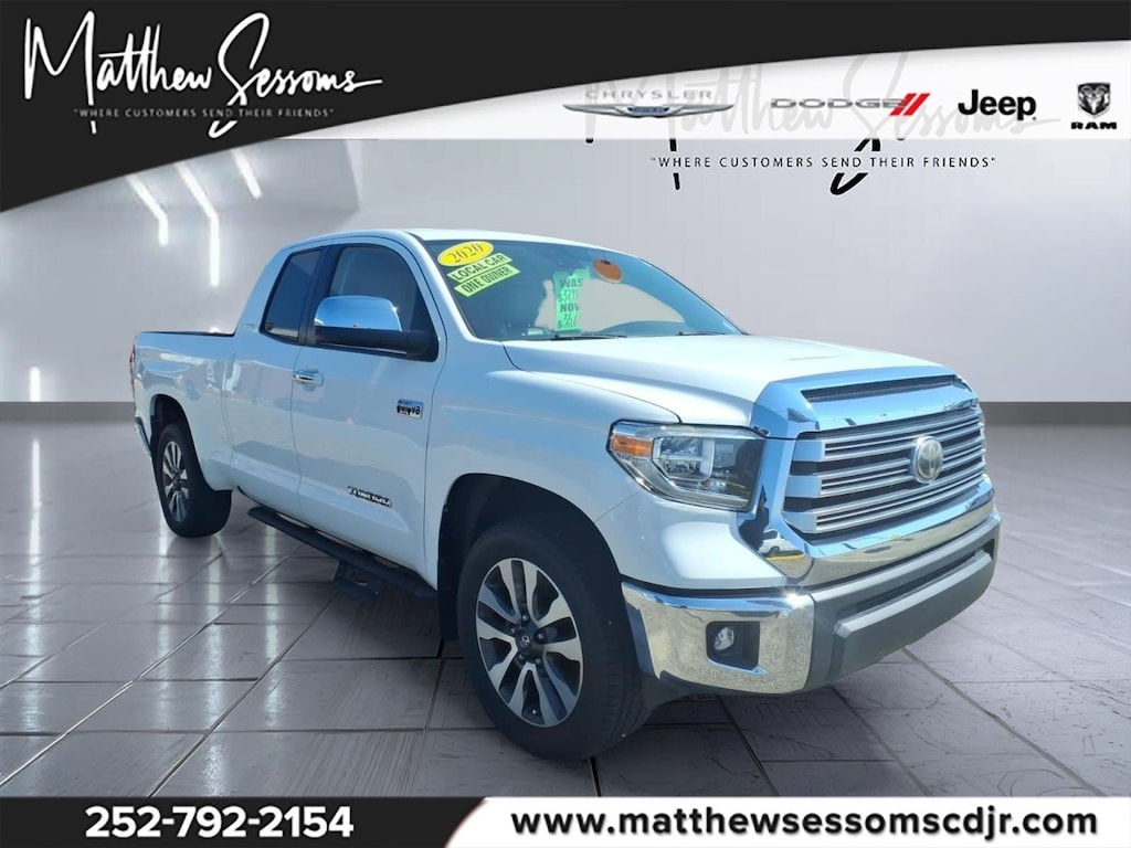 Used 2020 Toyota Tundra 2WD Limited Limited Double Cab 6.5 Bed 5.7L