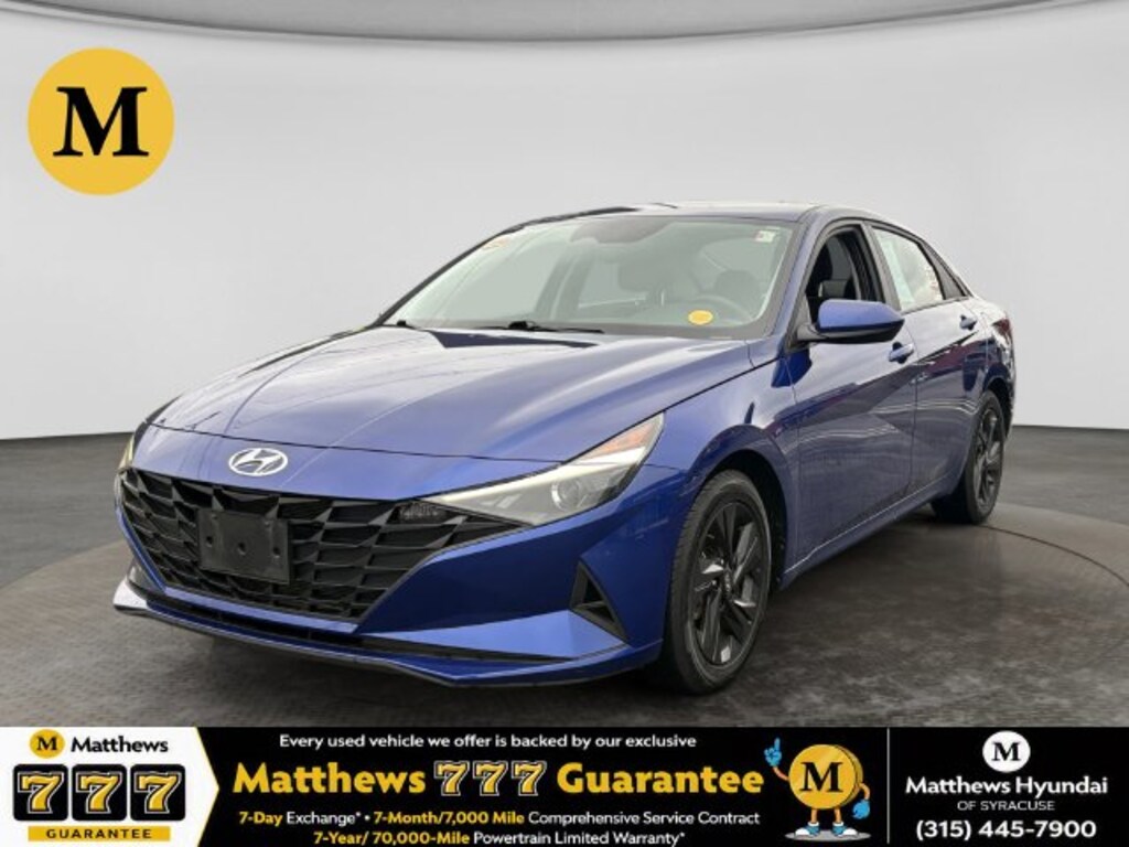 Used 2021 Hyundai Elantra SEL Sedan