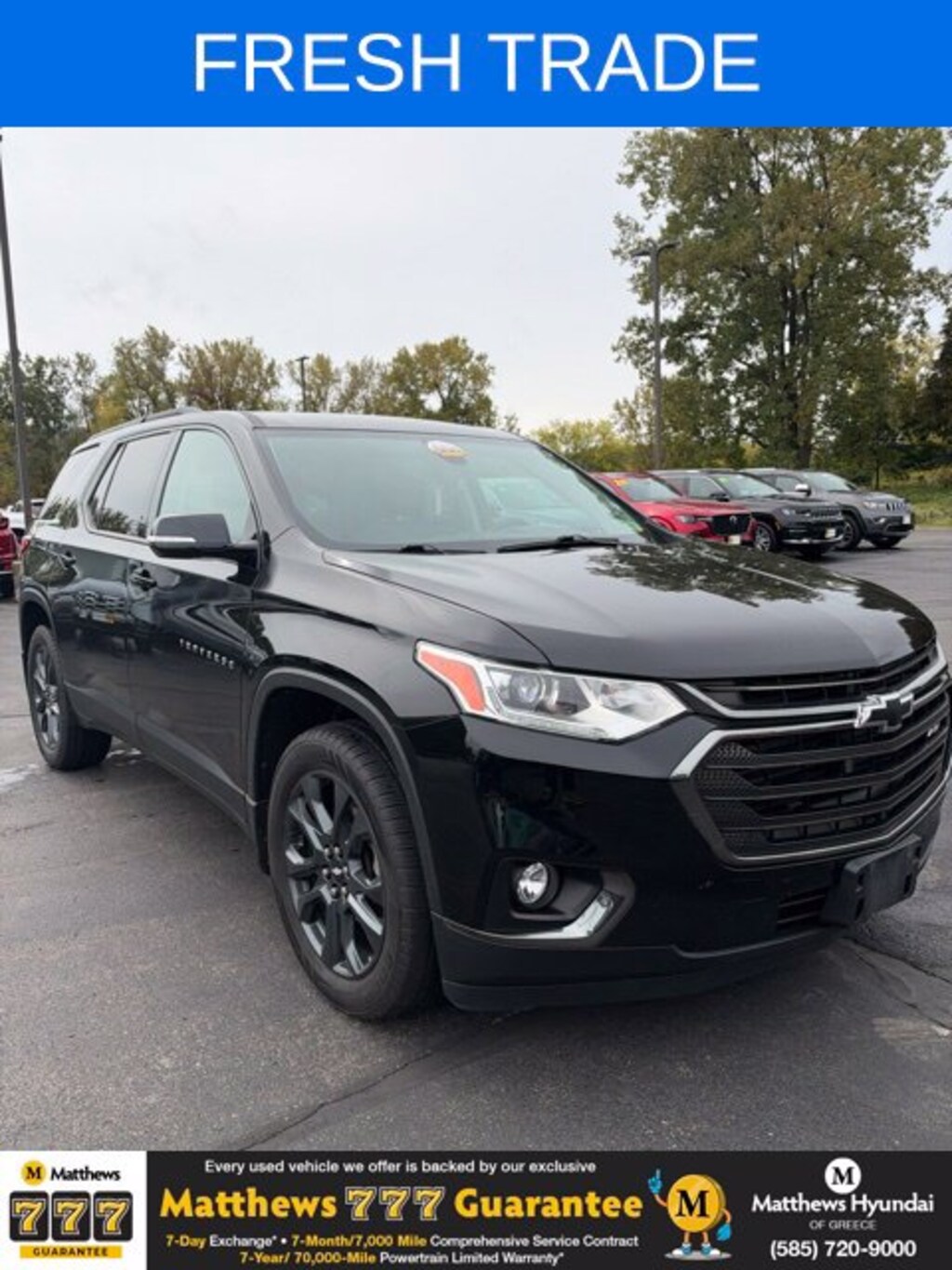 Used 2019 Chevrolet Traverse RS SUV