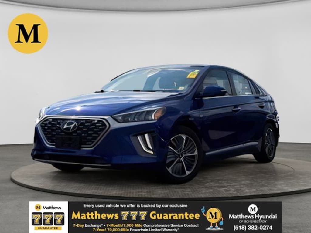 Used 2020 Hyundai Ioniq Plug-In Hybrid Limited Hatchback