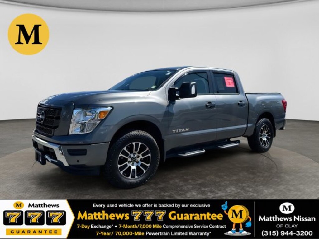 Certified 2024 Nissan Titan SV Truck Crew Cab