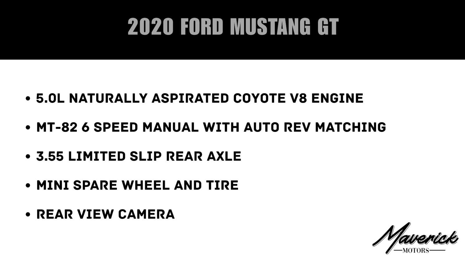 Used 2020 Ford Mustang GT Coupe