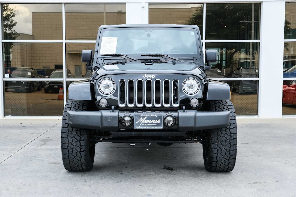 Used 2018 Jeep Wrangler JK Unlimited Sahara SUV