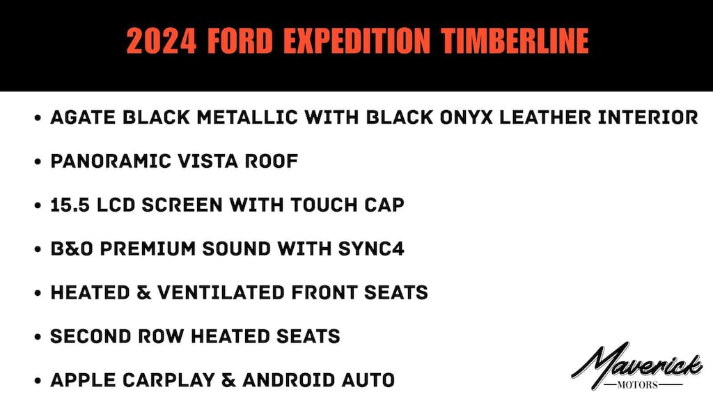 Used 2024 Ford Expedition Timberline SUV