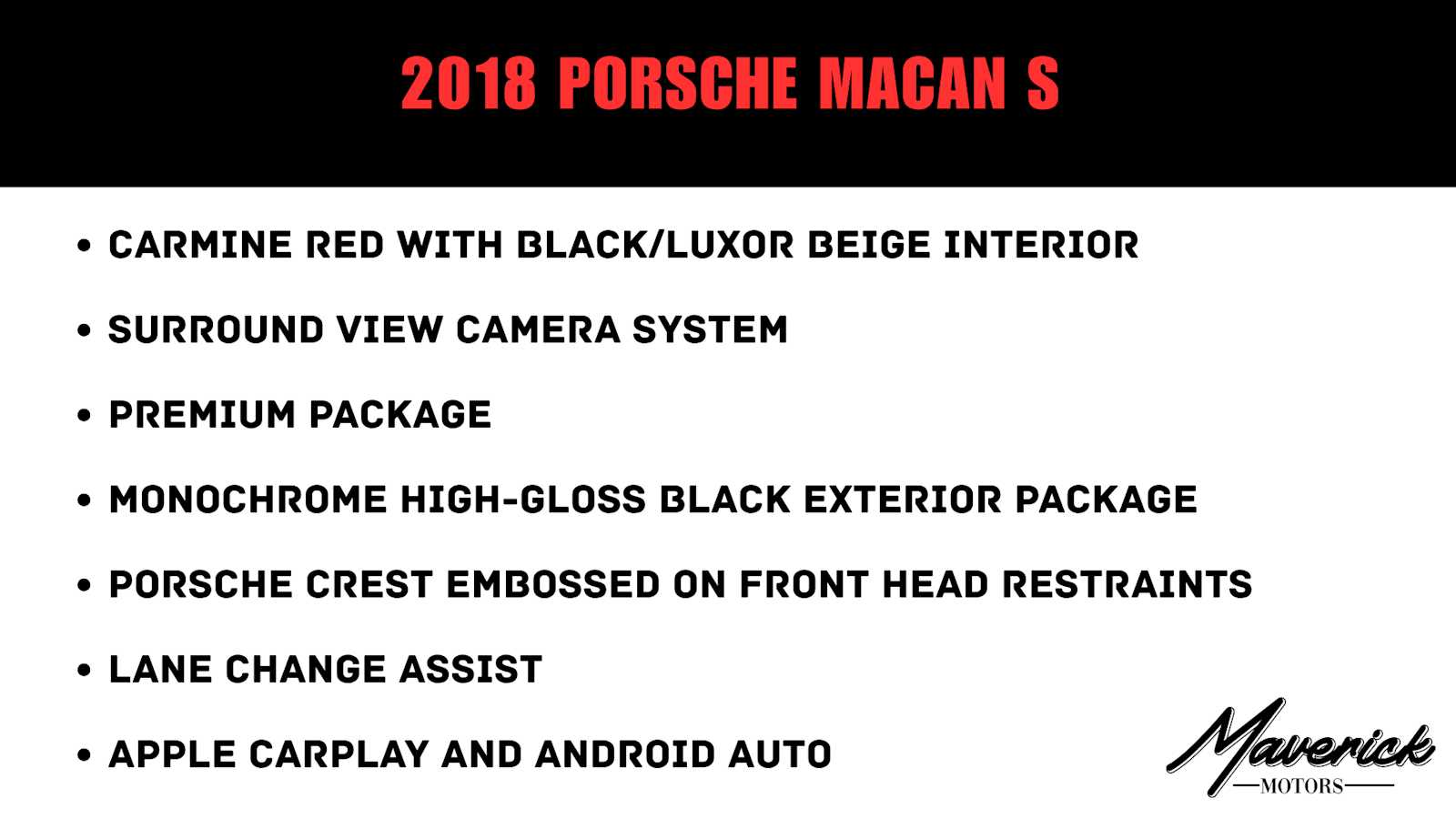 Used 2018 Porsche Macan S SUV