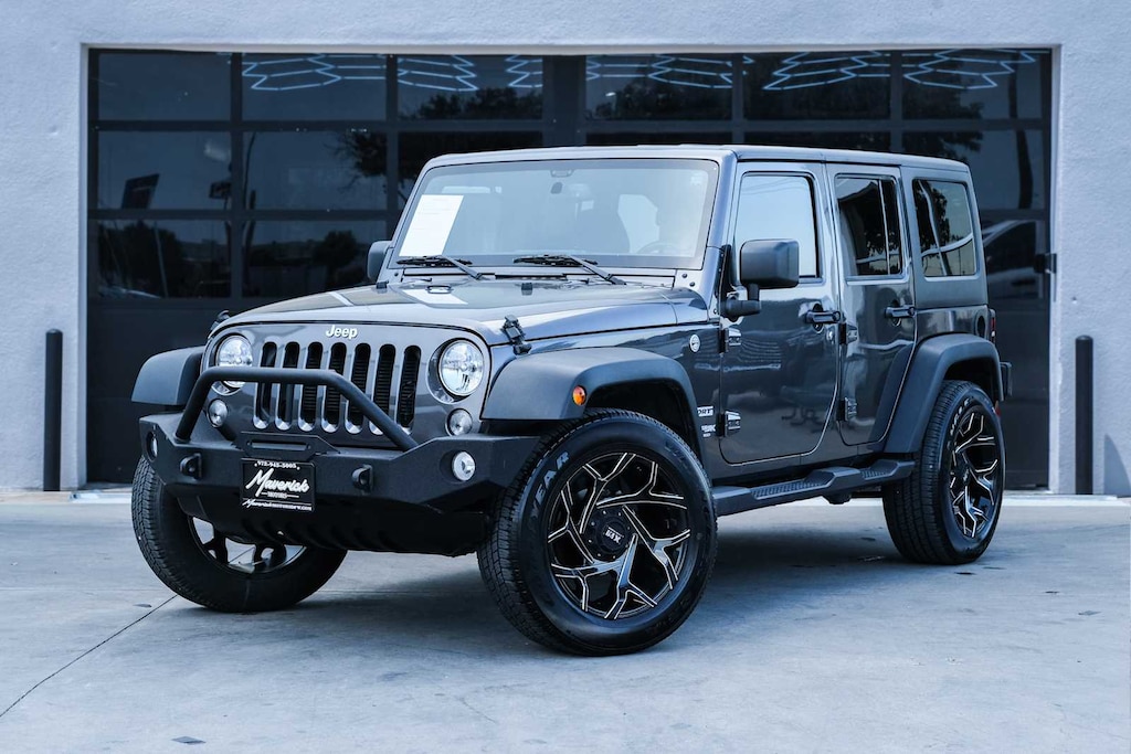 Used 2018 Jeep Wrangler JK Unlimited Sport S SUV