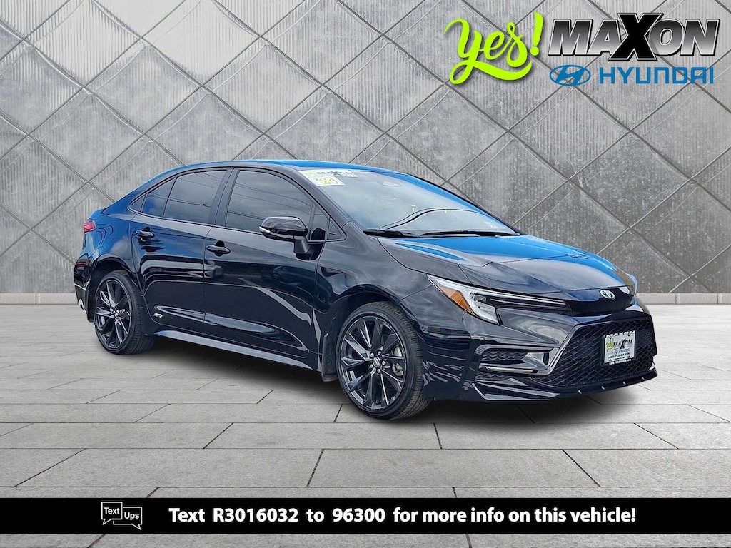 Used 2024 Toyota Corolla Hybrid Hybrid SE Sedan