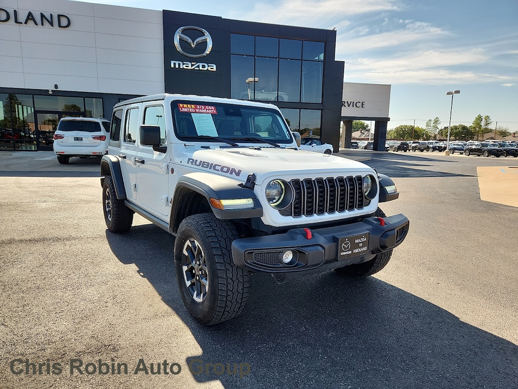 Used 2025 Jeep Wrangler 4-Door Rubicon 4x4 SUV