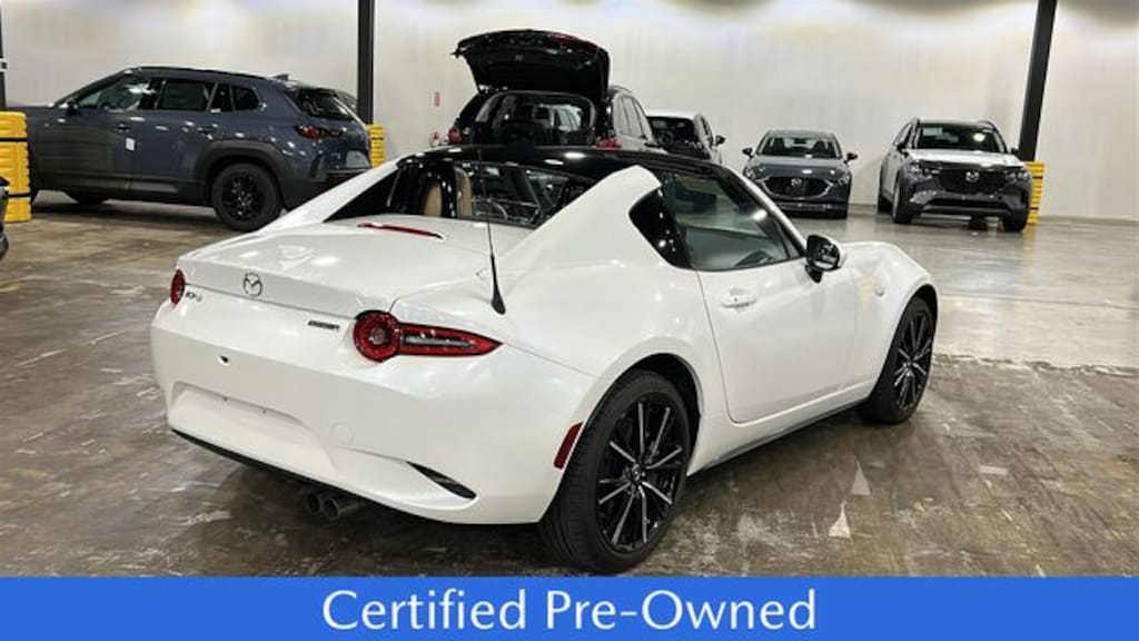 Certified 2025 Mazda MX-5 Miata RF Grand Touring Convertible