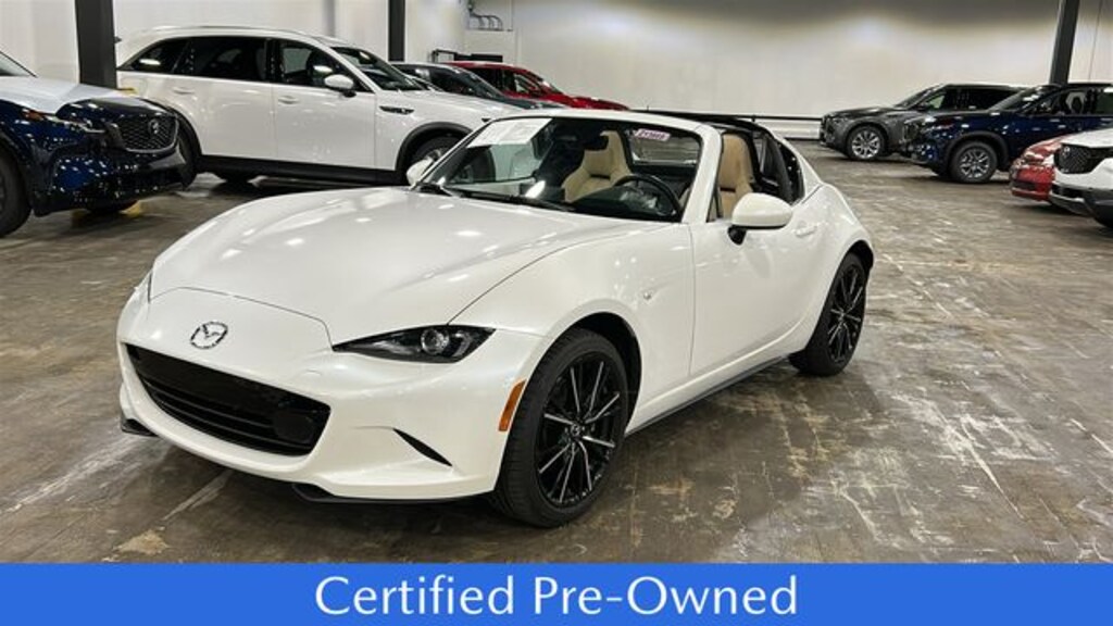 Certified 2025 Mazda MX-5 Miata RF Grand Touring Convertible