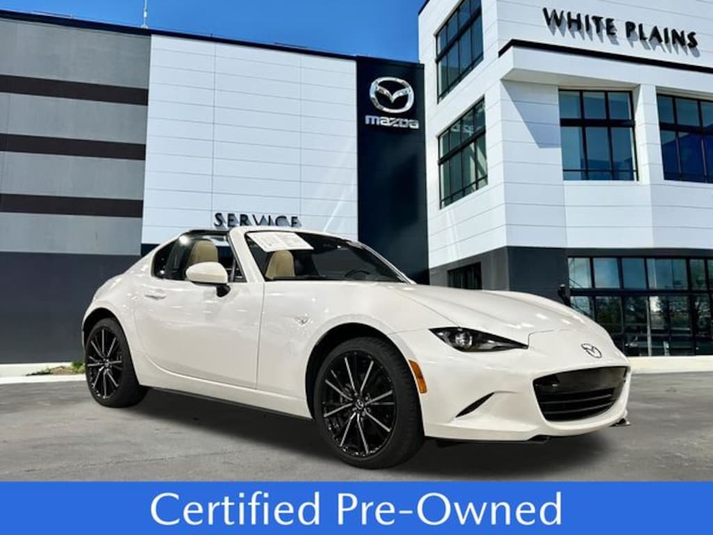 Certified 2025 Mazda MX-5 Miata RF Grand Touring Convertible