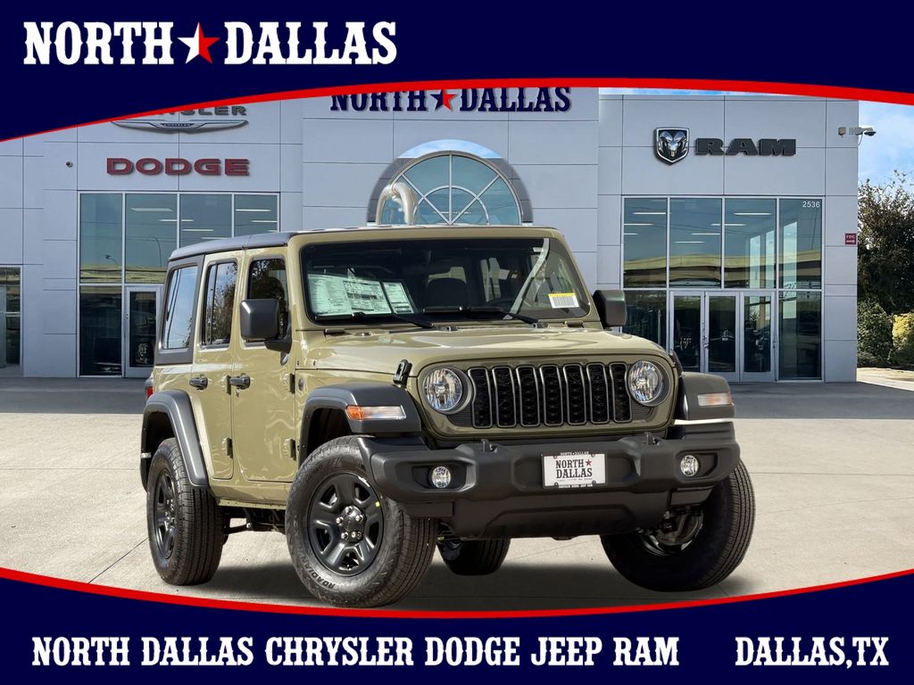 New 2026 Jeep Wrangler 4-DOOR SPORT Sport Utility