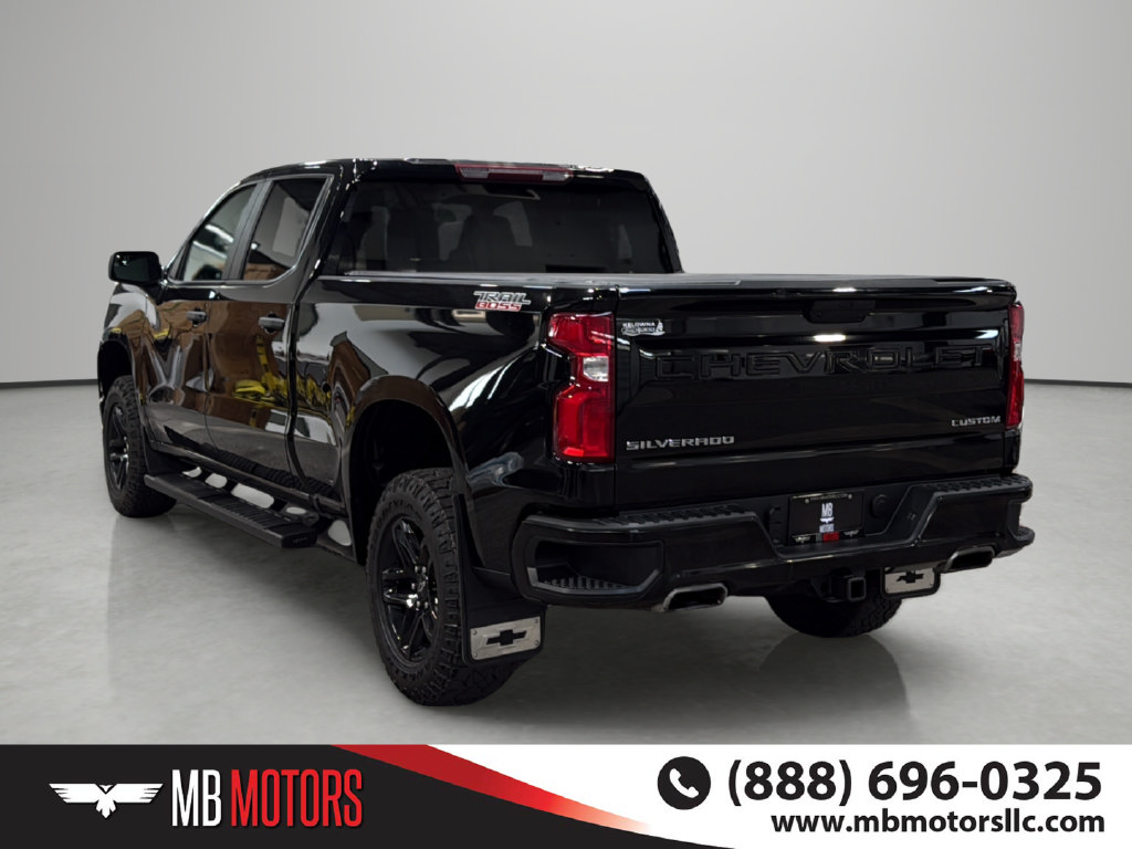 Used 2021 Chevrolet Silverado 1500 Custom Trail Boss Truck Crew Cab