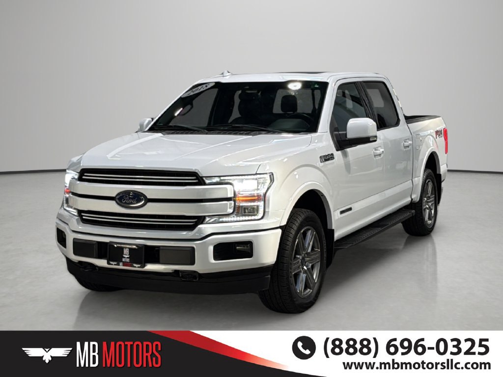Used 2018 Ford F-150 Lariat Truck SuperCrew Cab
