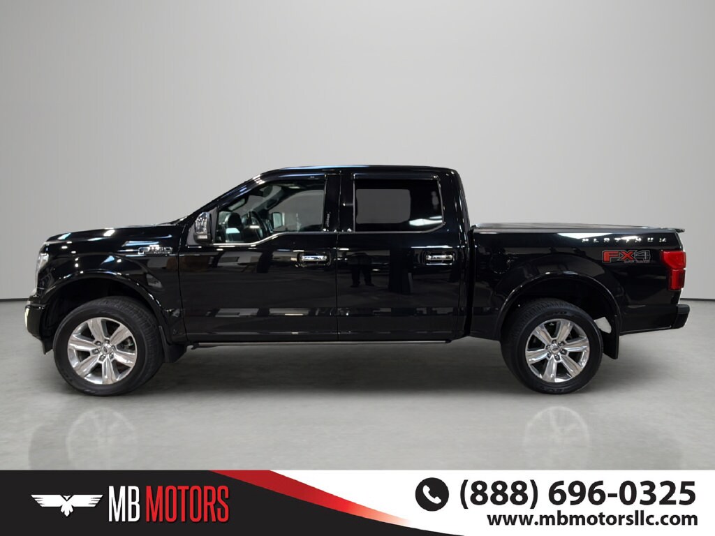 Used 2018 Ford F-150 Platinum Truck SuperCrew Cab